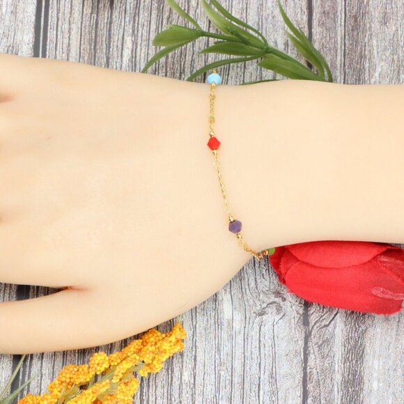 "Trendy Handmade Bracelet – A Stylish Gift for Women & Girls, MAR091551 - Picture 9 of 10